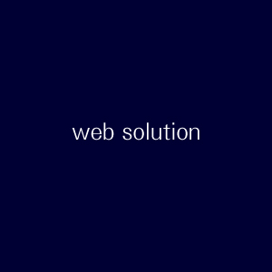 WEBソリューション事業のイメージ